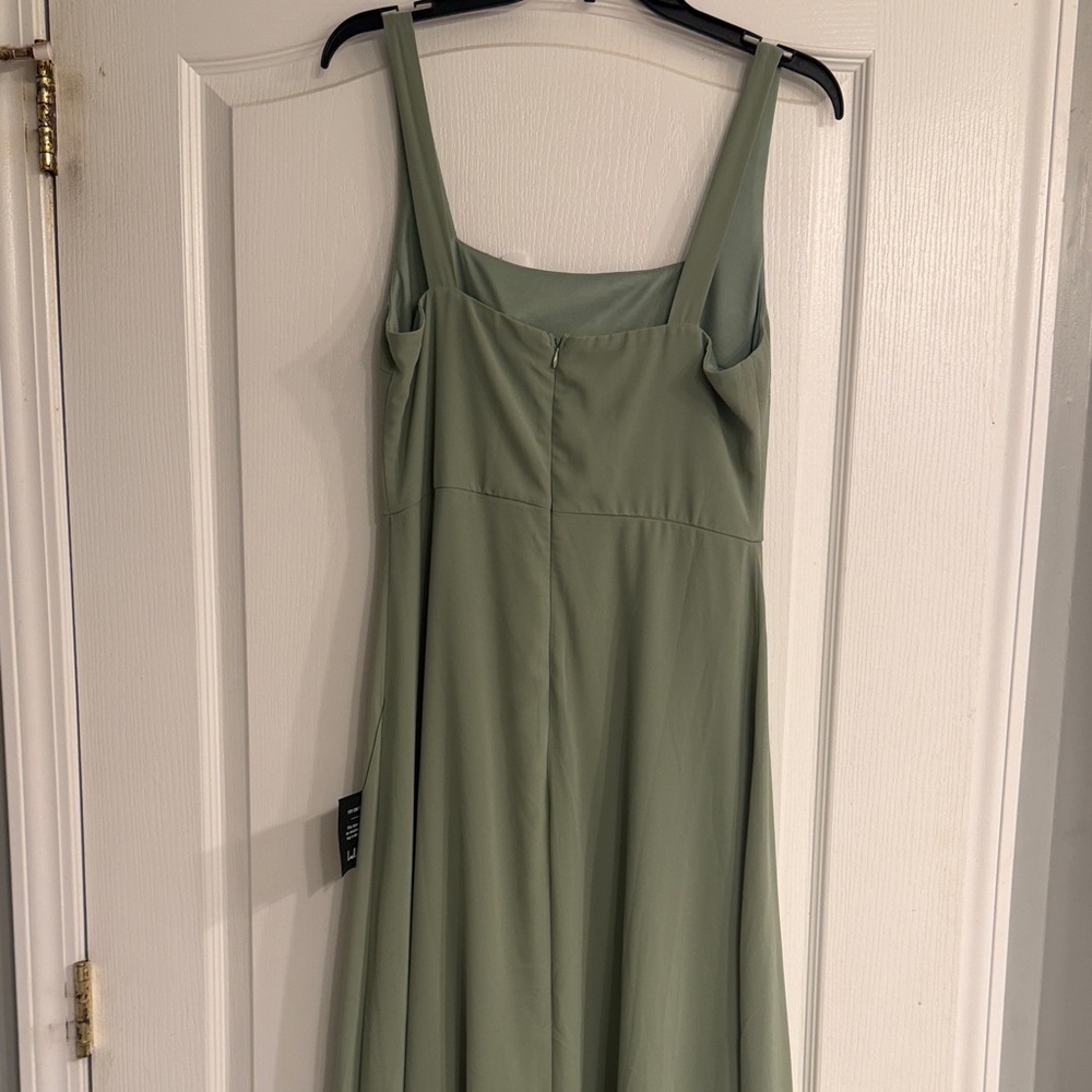 NWT Lulu's Remarkable Arrival Sage Brush Sleeveless Maxi
Dress - Picture 9 of 13
